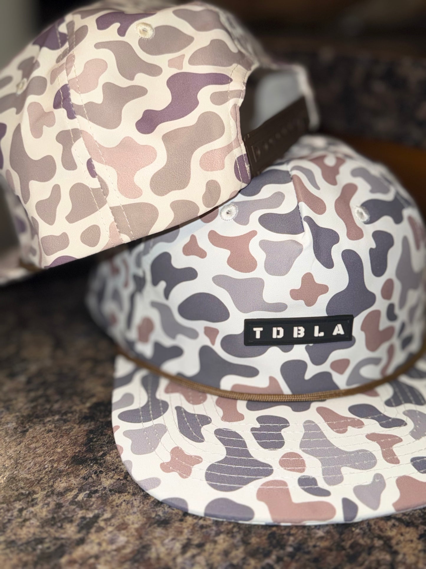 CAMO ROPE UNSTRUCTURED HAT