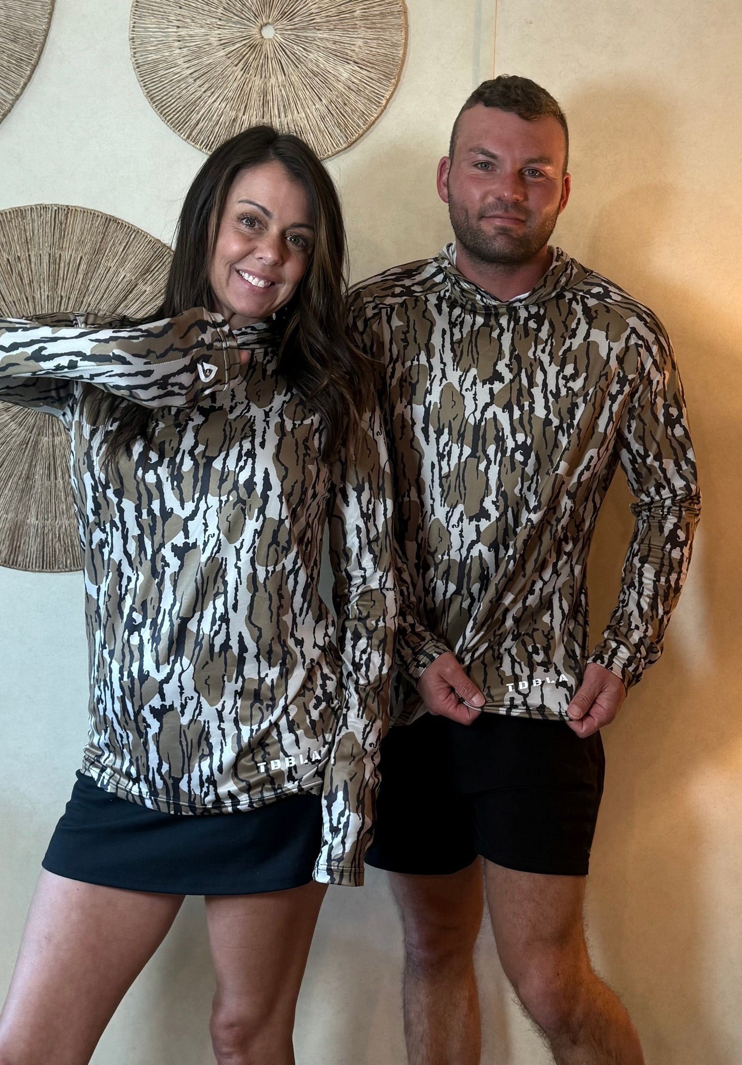 BOTTOM LAND CAMO | FISHING PULLOVER