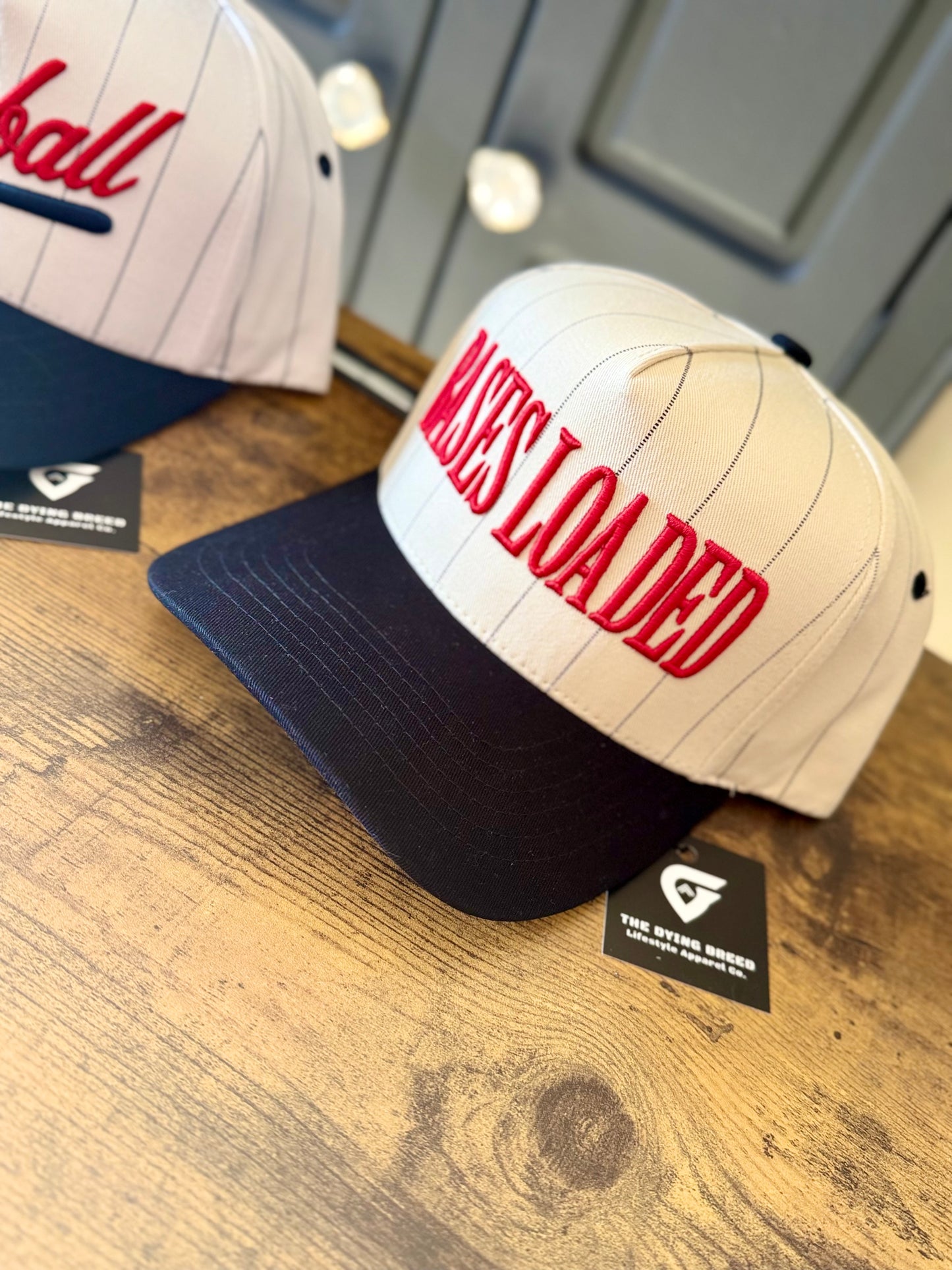 WOMEN'S PINSTRIPE - TRUCKER CAP