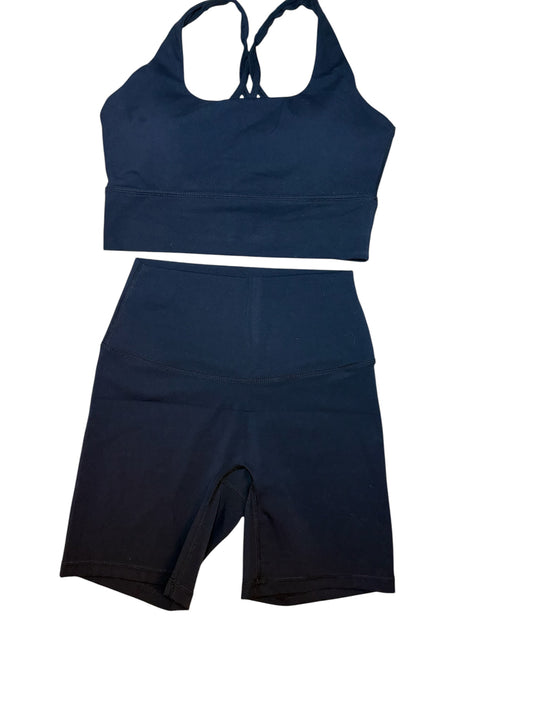 BLACK CRISS CROSS | COMPRESSION WORK OUT SET