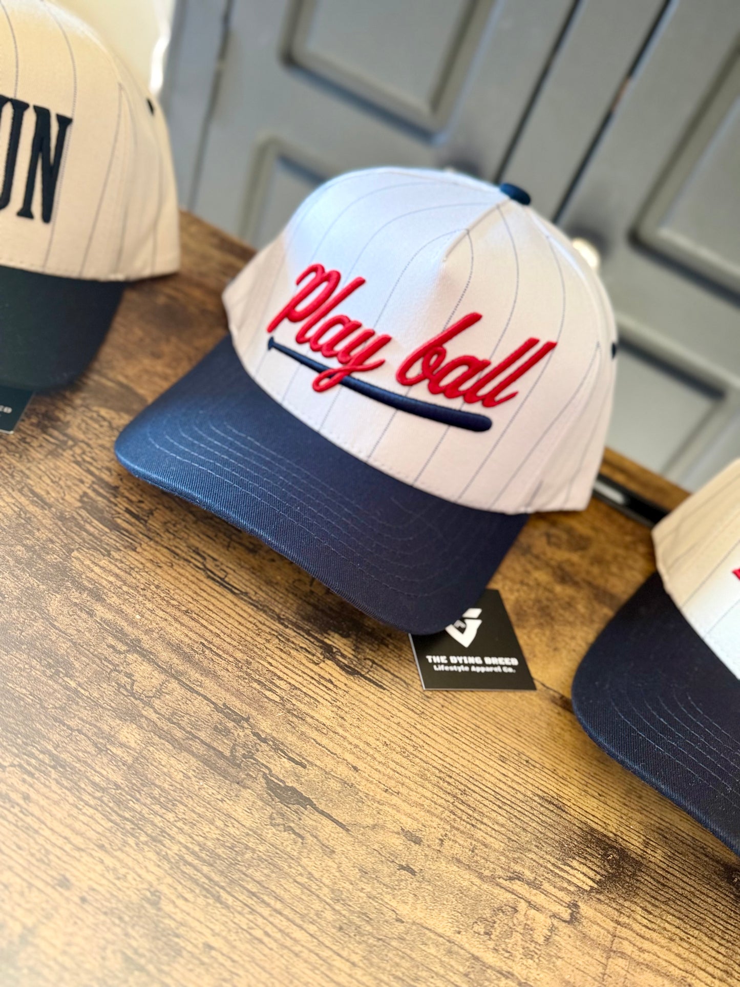 WOMEN'S PINSTRIPE - TRUCKER CAP