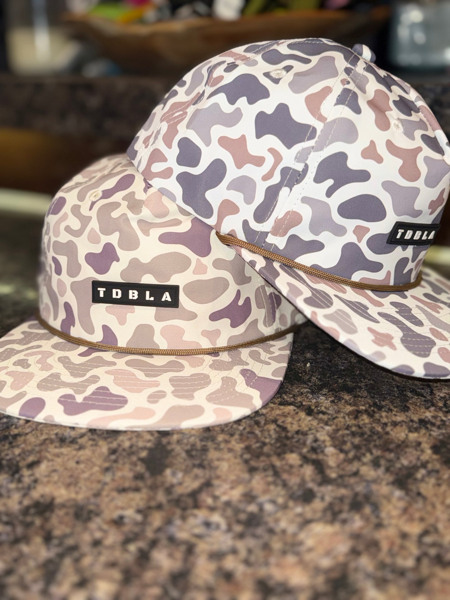 CAMO ROPE UNSTRUCTURED HAT