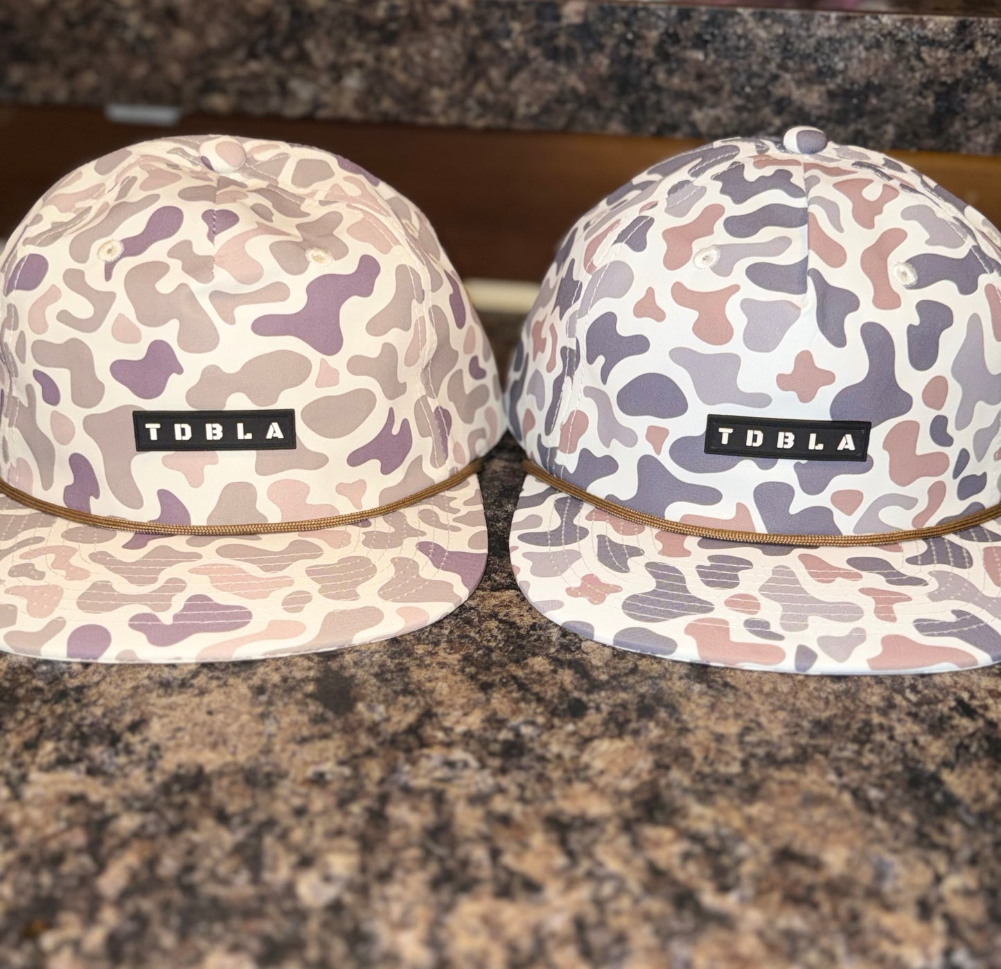 CAMO ROPE UNSTRUCTURED HAT