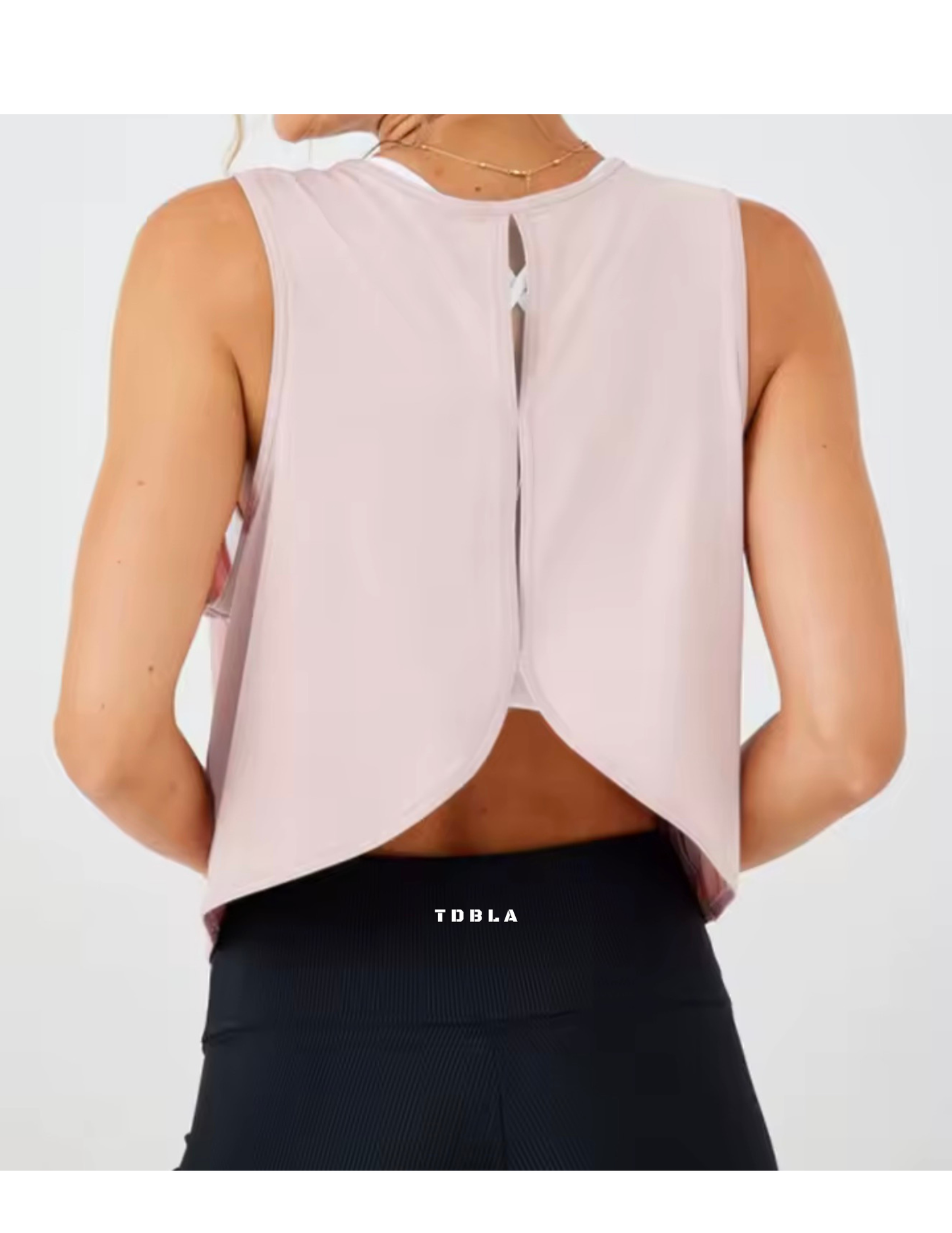 AIRY PALE PINK | GYM TOP