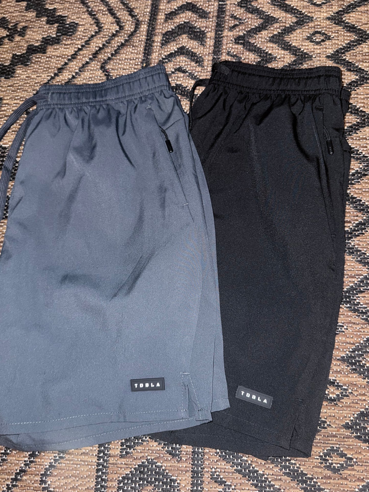 MEN'S 6" ATHLETIC SHORTS | BLACK, DARK GRAY & LIGHT GRAY