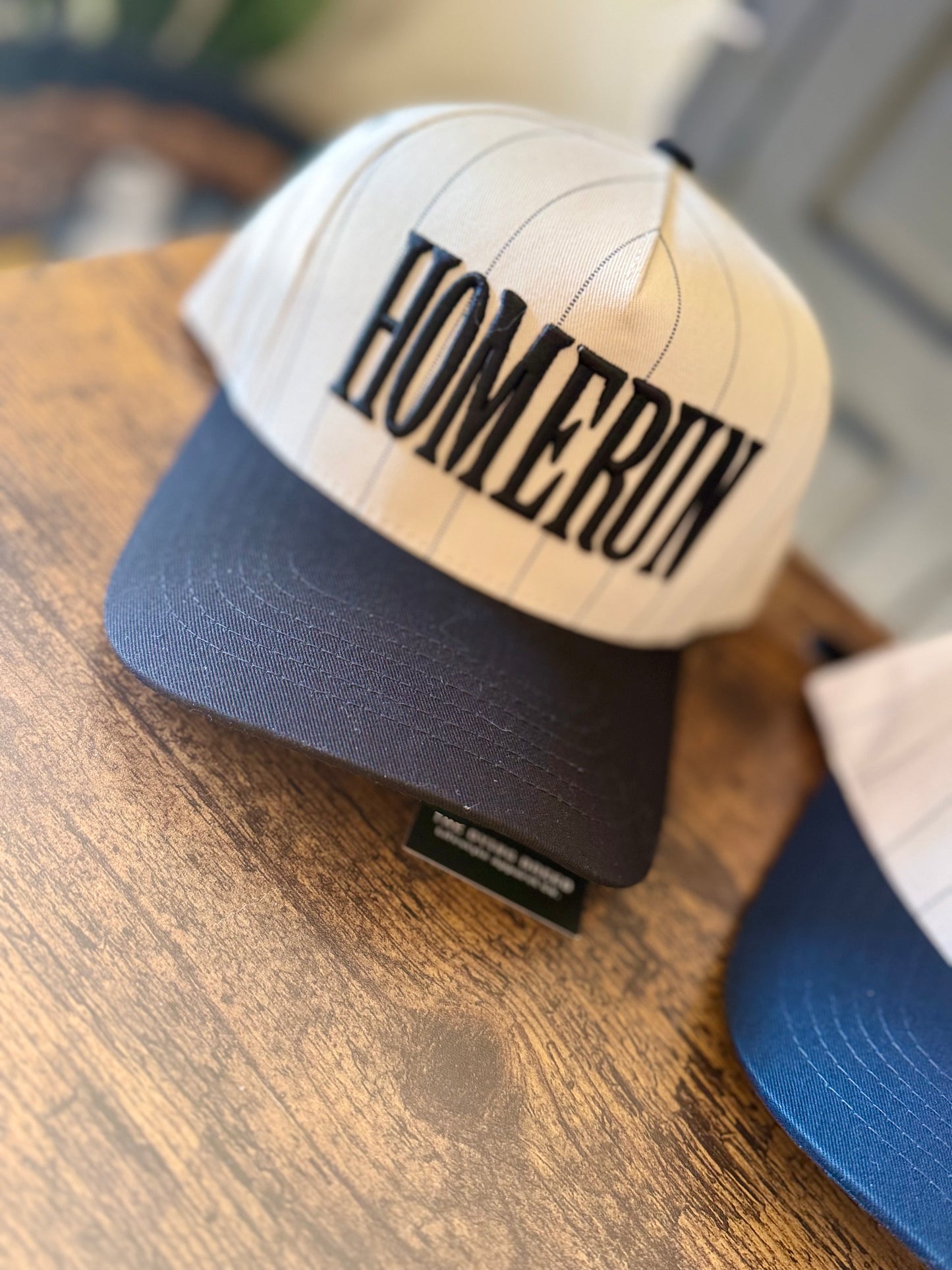 WOMEN'S PINSTRIPE - TRUCKER CAP