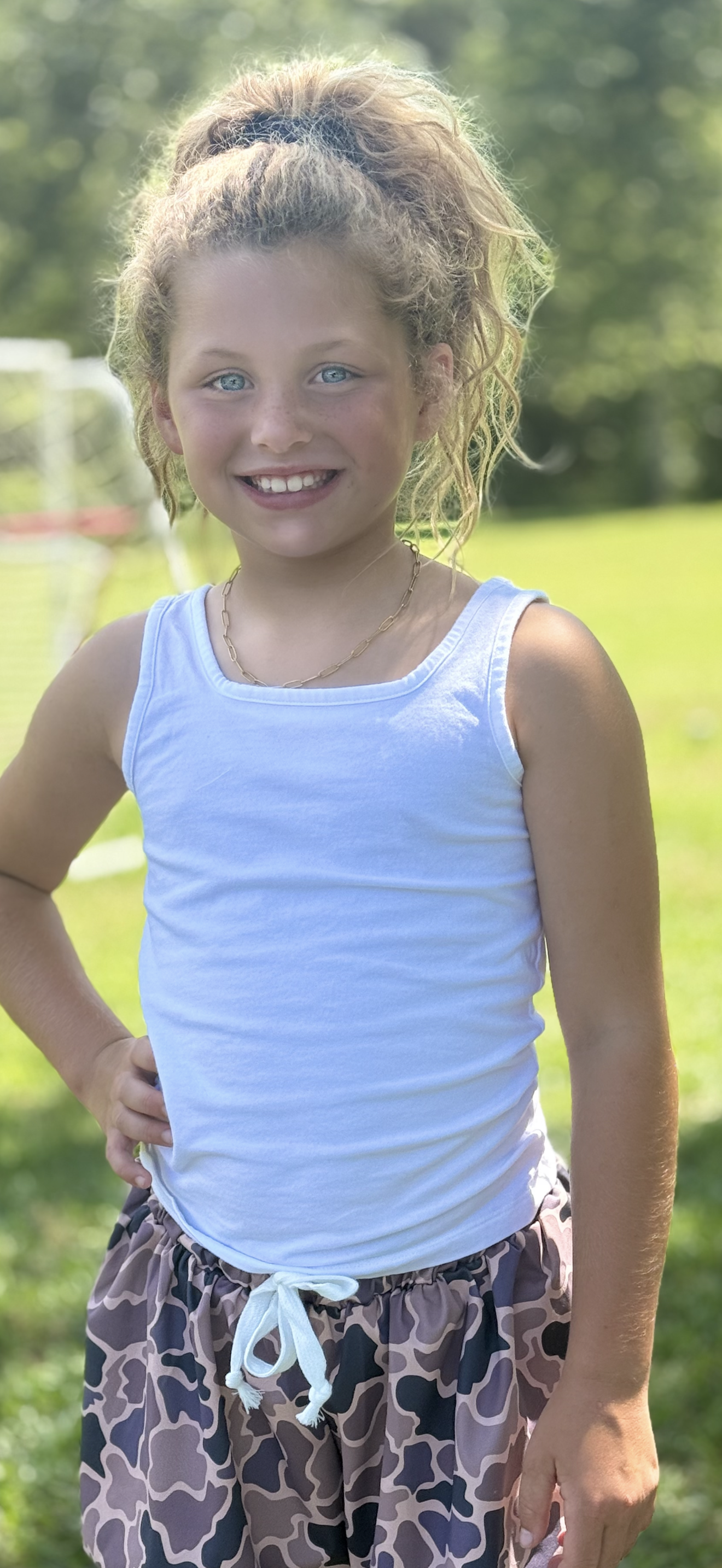 GIRLS CAMO BUTTERFLY SHORTS