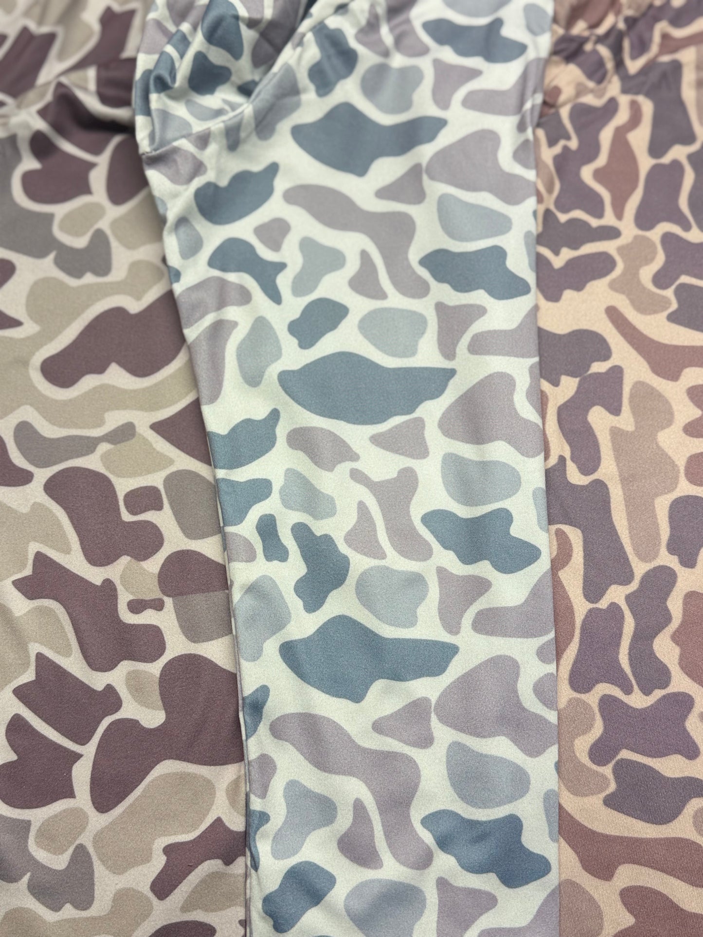 YOUTH | GRAY, LIGHT GREEN OR BROWN CAMO HOODIE