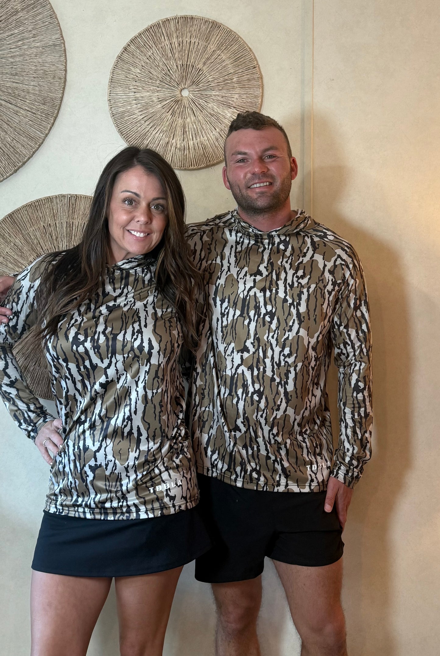 BOTTOM LAND CAMO | FISHING PULLOVER