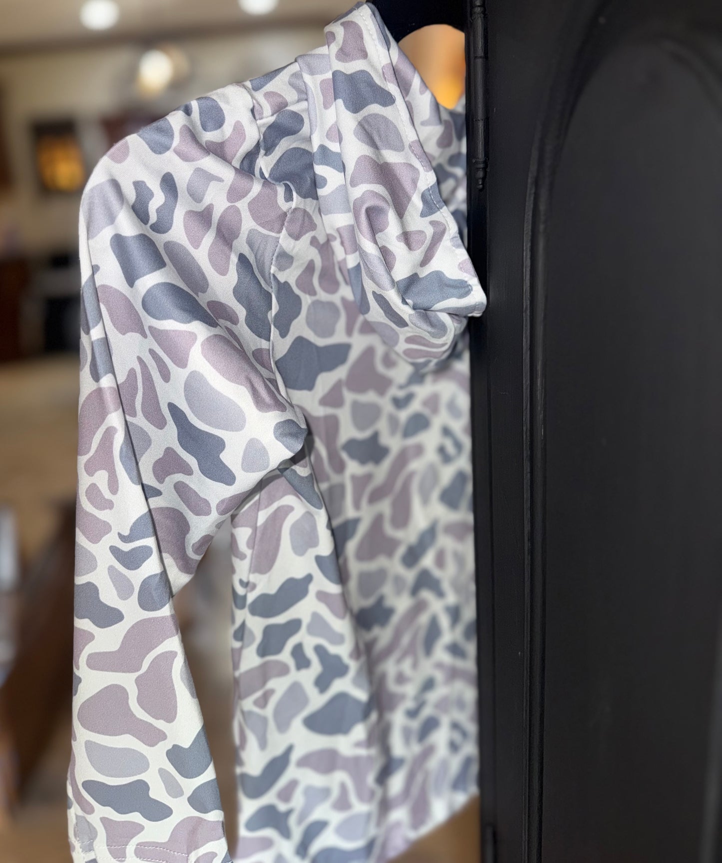 YOUTH | GRAY, LIGHT GREEN OR BROWN CAMO HOODIE