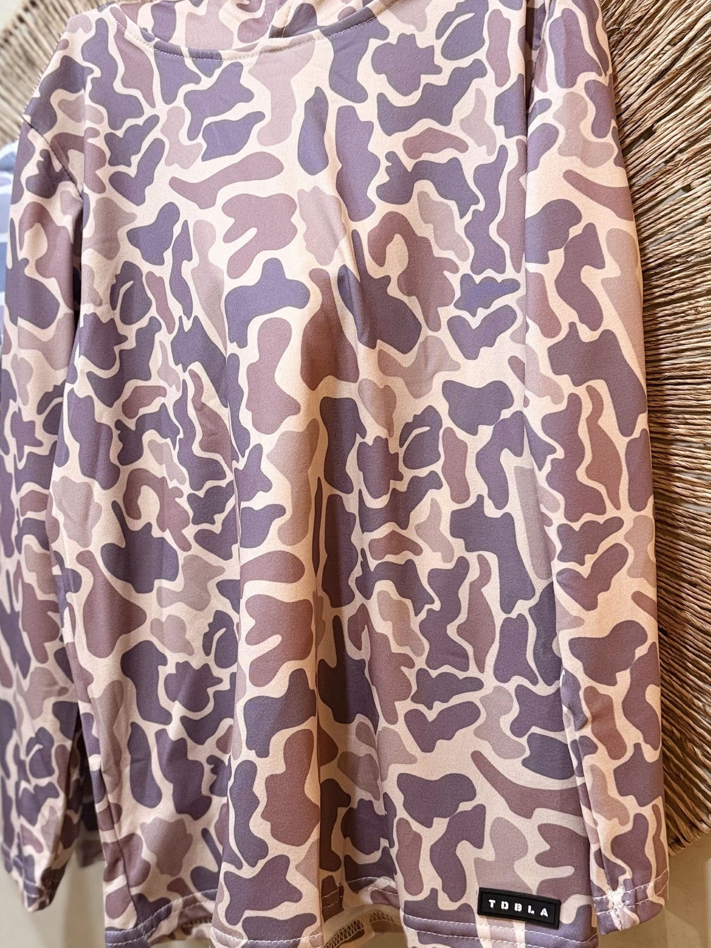 YOUTH | GRAY, LIGHT GREEN OR BROWN CAMO HOODIE