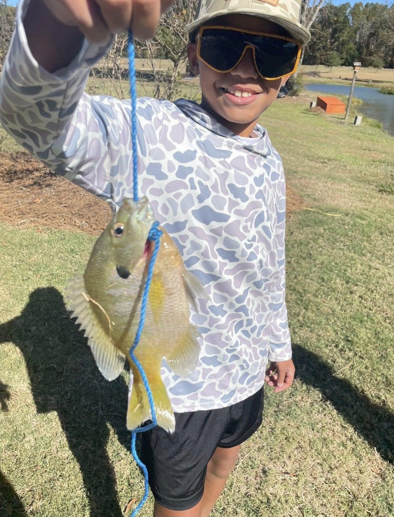 YOUTH | GRAY, LIGHT GREEN OR BROWN CAMO HOODIE