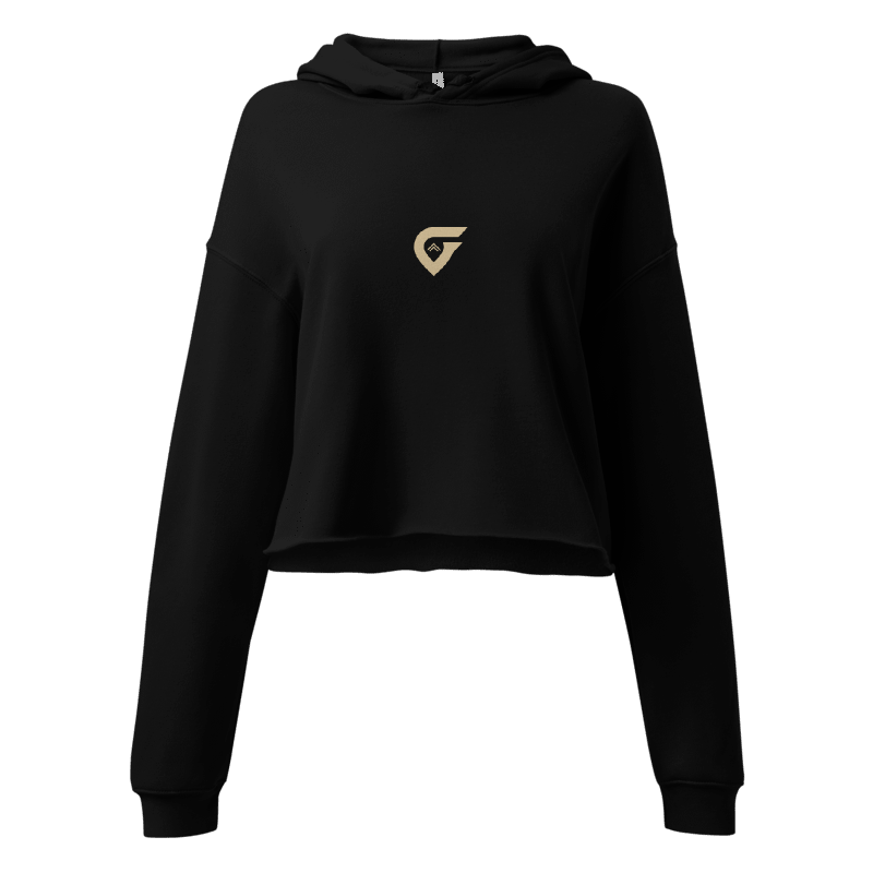 The Dying Breed | Black | Women's Cropped Hoodie