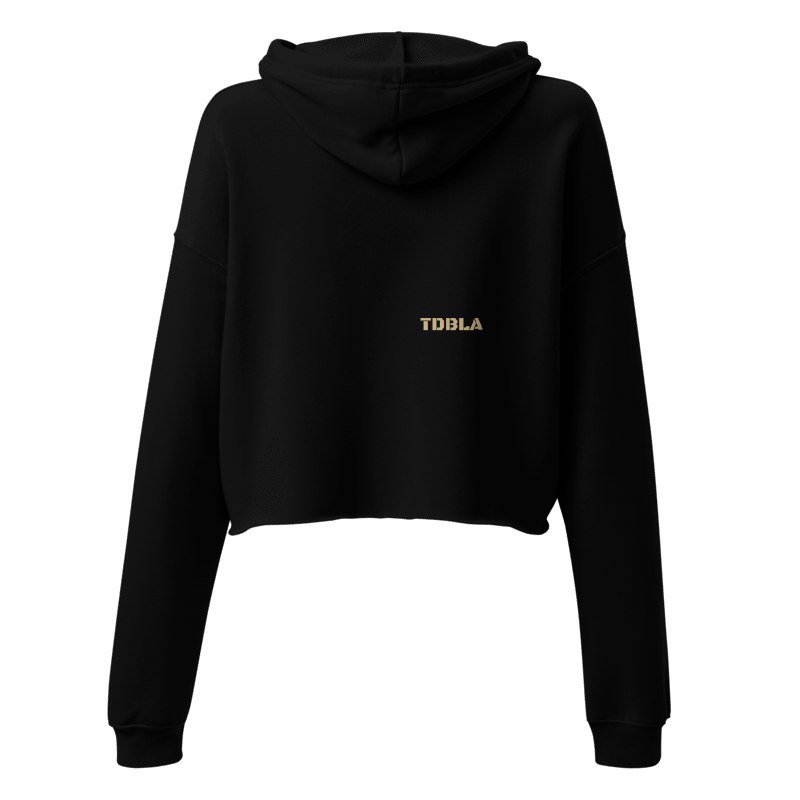 The Dying Breed | Black | Women's Cropped Hoodie